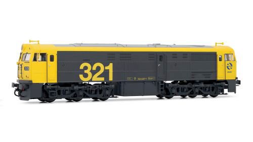 Electrotren E3119D RENFE Diesellok 321.025 amarilla/grau DCC